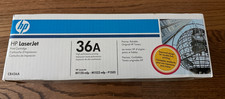 HP 36A CB436A Black Toner Genuine OEM LaserJet P1505 M1120 M1522 Brand New picture