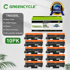 10PK TN830 TN830XL Toner Cartridge for Brother MFC-L2760DW DCP-L2640DW L2647DW picture