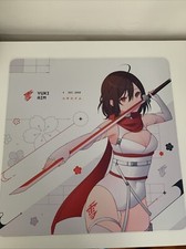 NEW YUKI AIM - 2023 DROP 1 - KATANA LARGE MOUSEPAD LIMITED (WHITE) FPS Mouse Pad picture