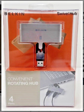Belkin Certified High Speed Swivel Hub-4 Ports-USB-Mac and Windows Compatible picture