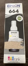 Epson Ecotank Ink 664 Black Ink Cartridge Exp 01/2020 picture