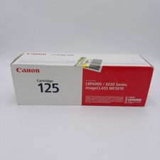 Genuine Canon 125 Black Toner Cartridge 3484B001 OEM LBP6000 LBP6030 MF3010 New picture