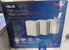 ASUS ZenWiFi BE14000 Tri-Band Wi-Fi 7 Mesh System 3 Pack White - NEW picture