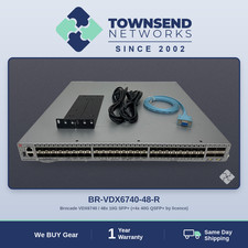 Brocade BR-VDX6740-48-R / 48 ports of 10GbE SFP+ and 4 ports of 40GbE QSFP+ picture
