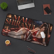 Mai Shiranui Mouse Pad, King of Fighters XXL Gaming Desk Mat picture