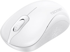 2.4Ghz White Wireless Mouse,Suitable for Small to Medium Hands picture