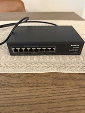 Aumox SG308P 8-Port Gigabit PoE Switch 120W 802.3af/at w/ Power Cord picture
