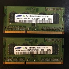 PC3-8500 Samsung 2 x 1 gigs RAM / Memory picture