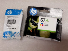 LOT OF 2 - HP 67xl & 67 Tri-color Ink  - Exp 2025 picture
