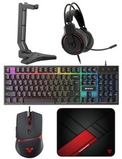 FANTECH P51S 5-in-1 RGB Wired Gaming Keyboard Mouse Headset Bundle, Black picture
