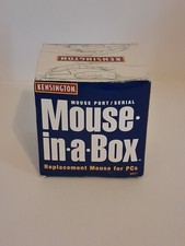Vintage 1997 Kensington Mouse In A Box W All Original Paperwork. Collectible. picture