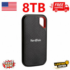 external hard drive 8TB High Speed Capacity Solid State Usb3.2 Laptop Mac And PC picture