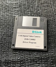D-Link USB Digital Video Camera DSB-C100 Driver Program ONLY Vintage picture