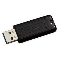 Verbatim 49317 32GB Store'n'Go Pinstripe USB 3.0 Flash Drive, Black picture