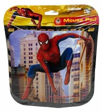 NOS Vintage 2004 Spider-Man 2 Mouse Pad Computer Fellows Soaring Marvel Promo picture