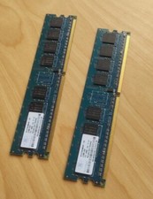 Lot Of 2 NANYA RAM: NT512T64U88A0BY-37B 512MB 1Rx8 PC2-4200U-444-12-A1 533MHz picture