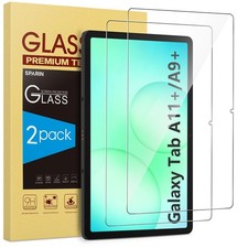 SPARIN 2 Pack Tempered Glass Screen Protector Tab A11+/A9+ 11