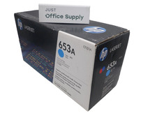 Genuine HP 653A Cyan CF321A Print Cartridge  DD picture