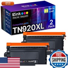 TN920XL Toner Cartridge for Brother TN920 for HL-L6210DW (2 Black with Chip) picture