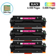 3PK CF413X MG Toner Cartridge Fits For HP LaserJet Pro MFP M377dw M477dw M477fdn picture