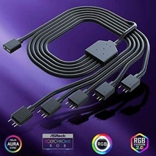 CoolerMaster Addressable RGB 1 to 5 Splitter Cable 3-PIN 5V LENGTH 58CM picture