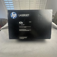 HP 43X High Yield Black Original LaserJet Toner Cartridge C8543X OEM Sealed picture