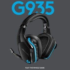 Logitech G935 2.4GHz Wireless 7.1 Surround Sound Gaming Headset Black - Great picture
