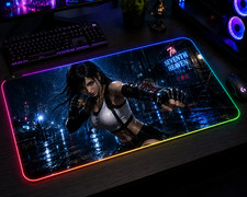 Tifa Final fantasy VII XXL RGB Gaming Mouse Pad desk mat cloud aeris Sephiroth picture