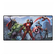 Marvel Avengers City Ruin Battle Scene Mouse Pad Desk Mats picture