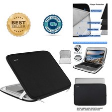 Elegant 15.6 Inch Laptop Sleeve - Durable Shockproof Neoprene Carry Case picture