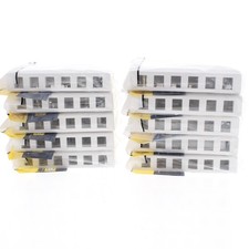 Hubbell ISB12W White 12-Port Ethernet Keystone Housing Surface Mount Box 10pcs picture