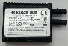 Black Box Network Services 10/100/1000 ST Media Converter US PS LMC4001A picture