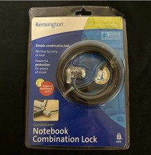 NEW IN SEALED PLASTIC KENSINGTON COMBO NOTEBOOK  COMBINATION  LOCK picture