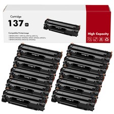 High Yield&Quality 10PK CRG 137 Toner Compatible for Canon imageCLASS D570 toner picture