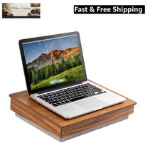 Schoolhouse Lap Desk with Storage Compartments - Acacia Wood - Natural - Styl... picture