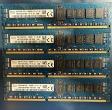 32GB (4x8GB) SK hynix HMT41GR7AFR8A-PB DDR3L-1600 ECC RDIMM PC3L-12800R picture