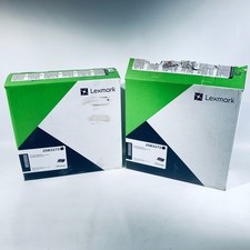 GENUINE Lexmark 25B3273 Black Imaging Unit 2 PACK, MS821/822/725/823/824/825/826 picture