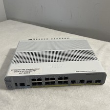 Cisco Catalyst 3560-CX Series 12 Port Gigabit Switch WS-C3560CX-12PD-S V04 picture