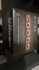 EVGA 500 BQ 500W 80 Plus Bronze ATX Power Supply, 24 Pin, PCIe, SATA (negotiable picture