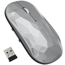 Buffalo FLEXUS Wireless Mouse 2.4GHz 5 Buttons Silver BSMBW535GSV picture