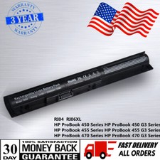 RI04 R104 Battery For HP ProBook 450 455 470 G3 805294-001 805047-851 HSTNN-DB8 picture