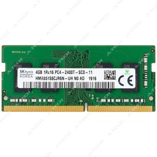 SK HYNIX 4GB DDR4 2400MHZ PC4-19200 1RX16 SODIMM LAPTOP MEMORY RAM - GREEN picture
