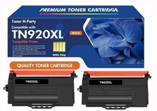 ** NEW Brother Compatible Toner | TN920XL / TN920 | Black | With Chips | 3-Pack picture