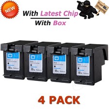 4PK 65XL 65 XL Black Ink Cartridge for HP DeskJet 2622 2652 3752 ENVY 5052 5055 picture