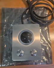 NSI TBS38F2 Industrial Stainless Steel Trackball  - 38mm Black Phenolic IP 65... picture