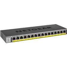 Netgear 16 - Port PoE/PoE+ Gigabit Ethernet Unmanaged Switch - GS116PP-100NAS picture