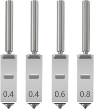 4PK 0.4/0.6/0.8Mm Hardened Steel Nozzle Kit for Anycubic S1 Max Combo | All-In-O picture