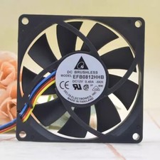 Delta EFB0812HHB 8015 DC12V 0.40A 8CM 4-Wire PWM Cooling Fan picture