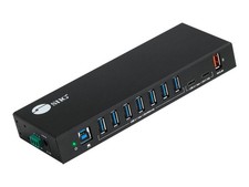 SIIG IDUS0811S1 Industrial 10-Port USB 3.1 Hub with Dual USB-C and Charging picture
