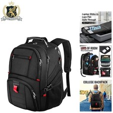 Versatile 17-inch Laptop Backpack for Men & Women - Water Resistant Travel Bag picture